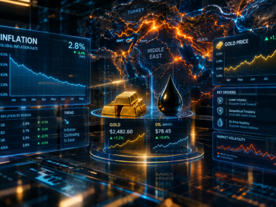 Dasbor Komoditas Finansial Futuristik