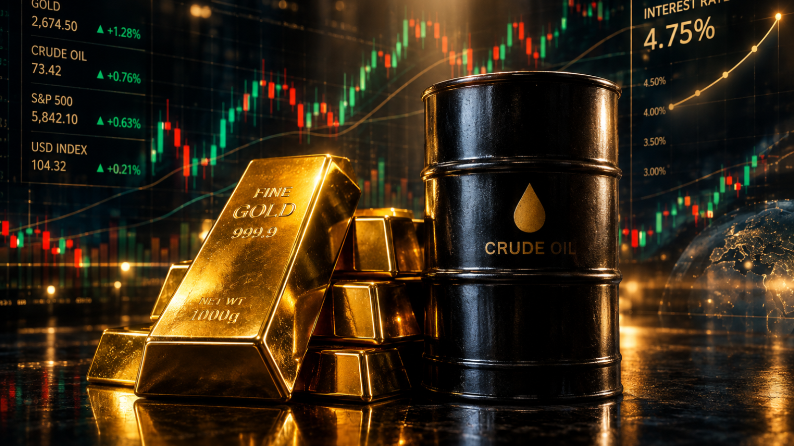 Emas dan Minyak dalam Pasar Global
